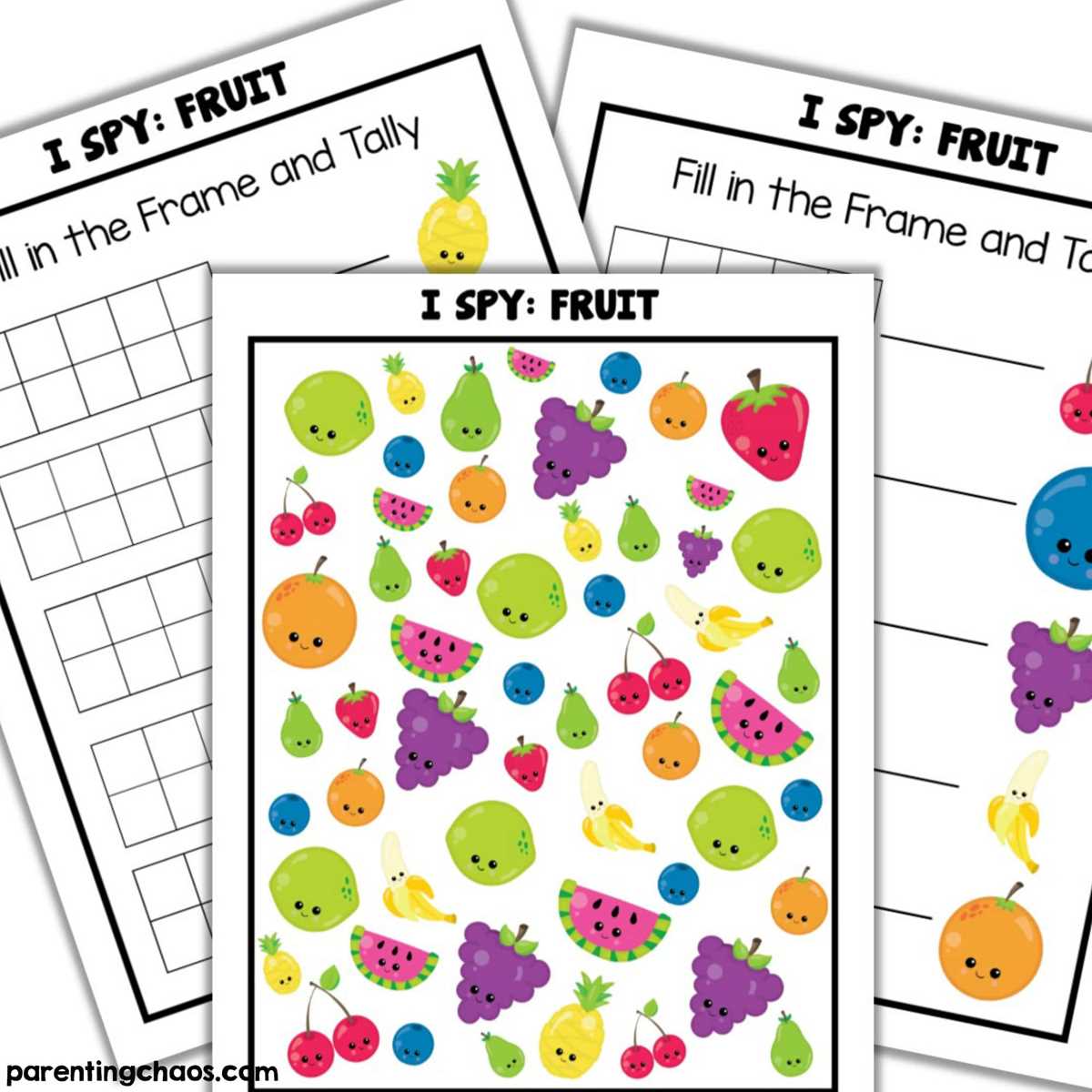 i spy worksheet printable