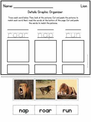 identify main idea worksheet