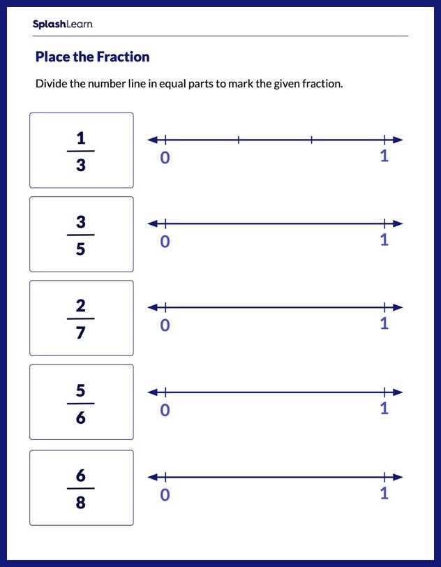 improper fractions number line worksheet improper fractions number line worksheet