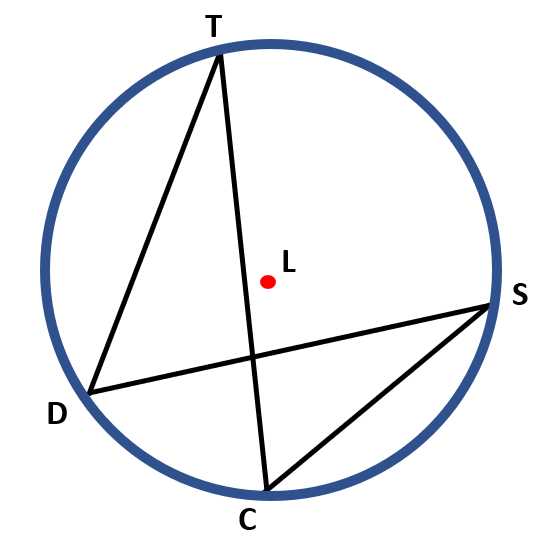 inscribed angles worksheet