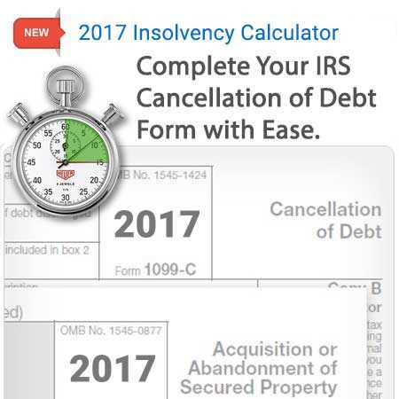 insolvency worksheet