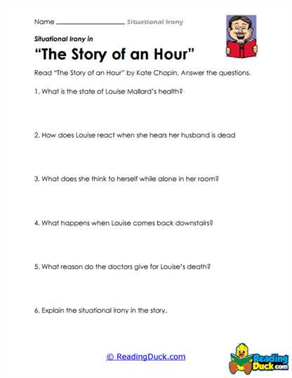 irony worksheet