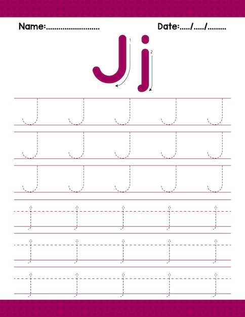 j worksheets for preschool