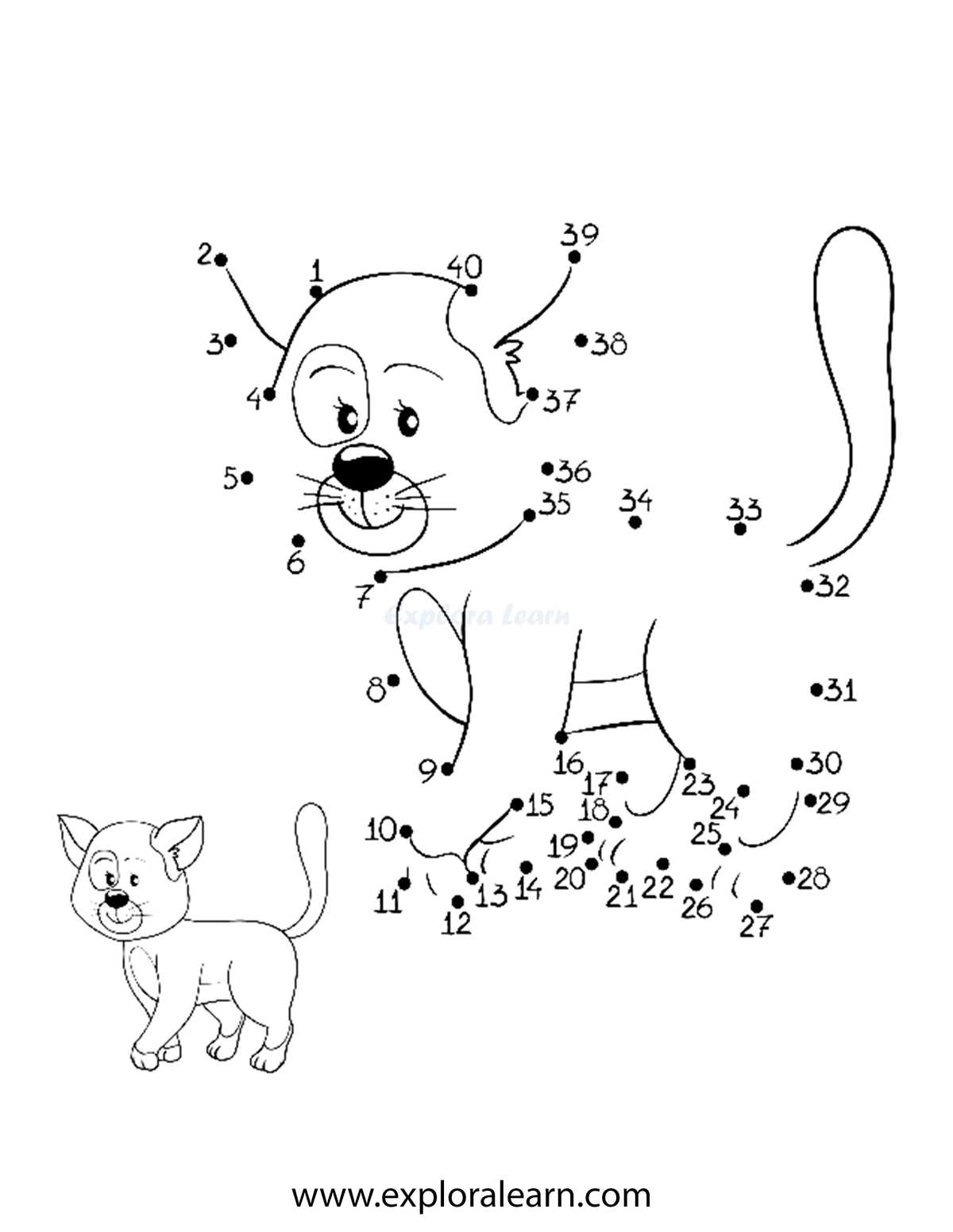 join the dots worksheets