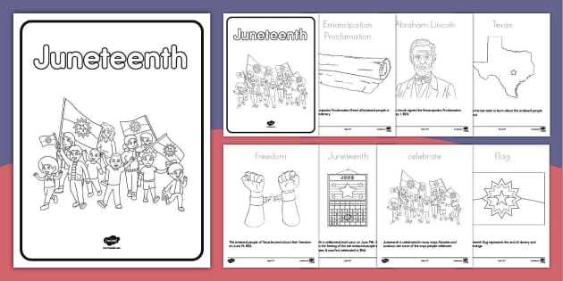 juneteenth worksheets