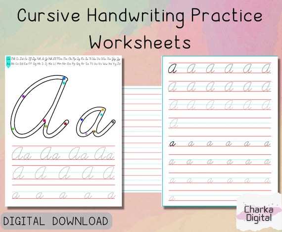 k5 learning cursive writing worksheets
