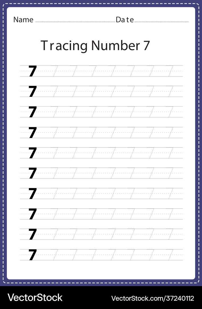 kinder tracing worksheets