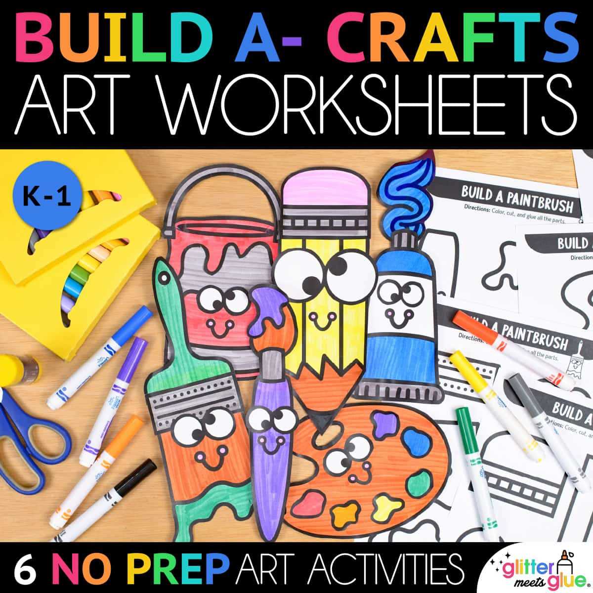 kindergarten art worksheets