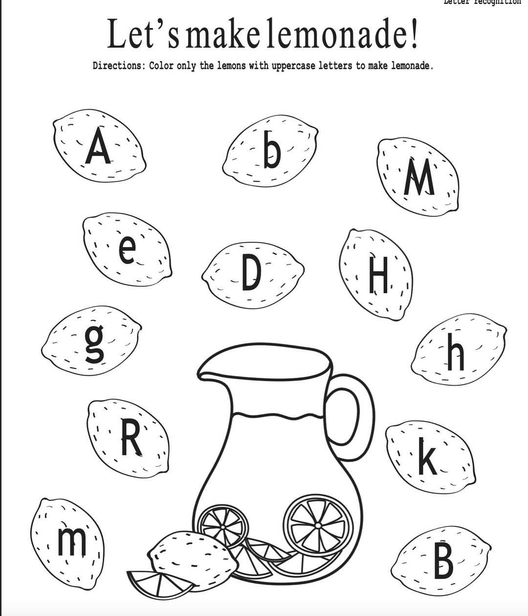 kindergarten art worksheets
