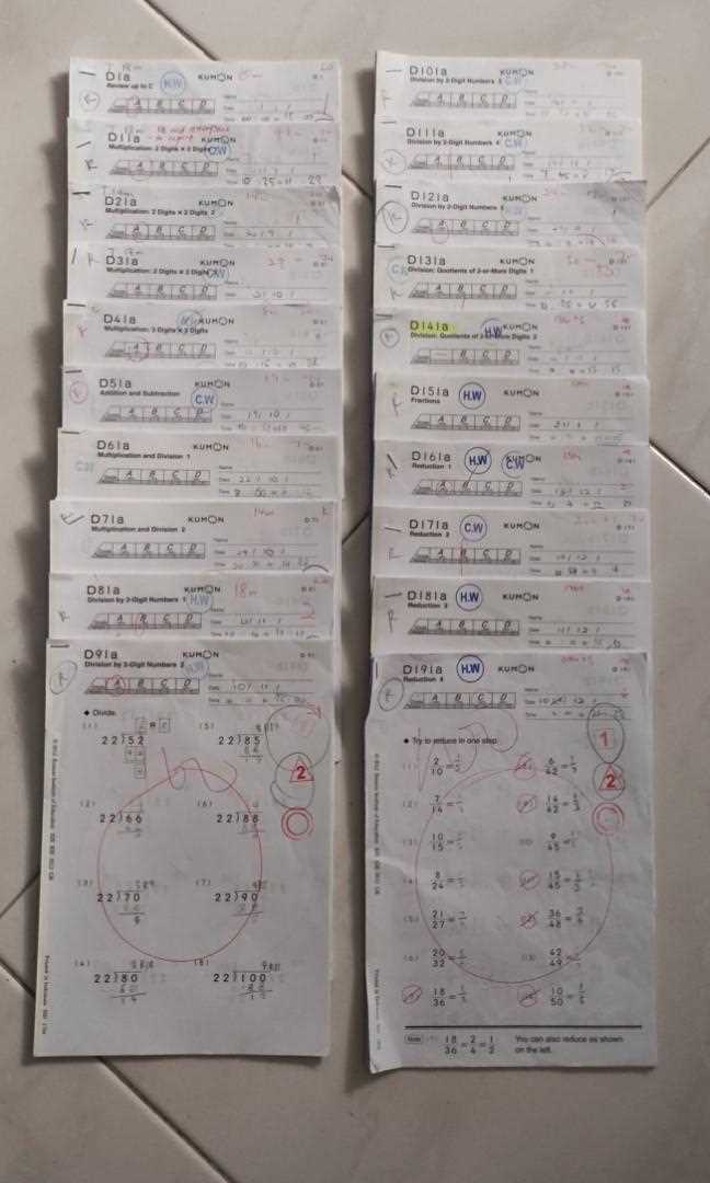 kumon level a math worksheets kumon level a math worksheets