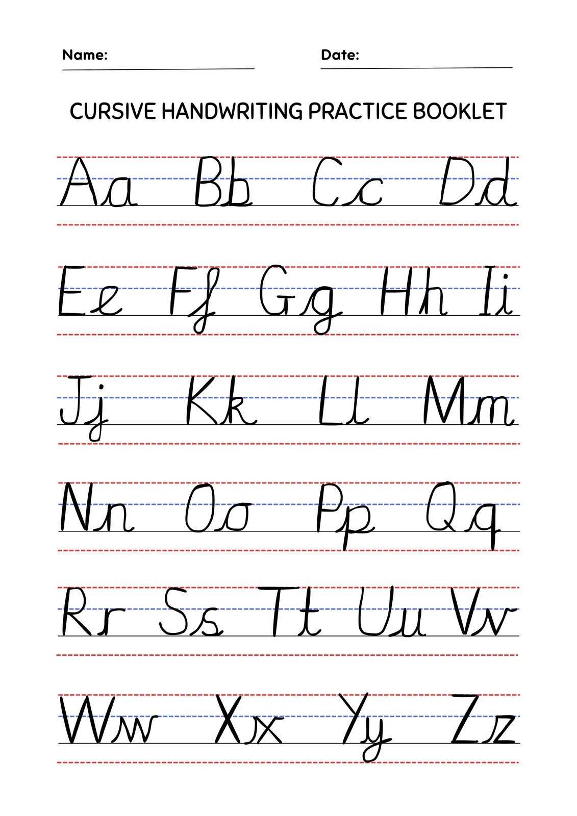 letter a handwriting worksheets