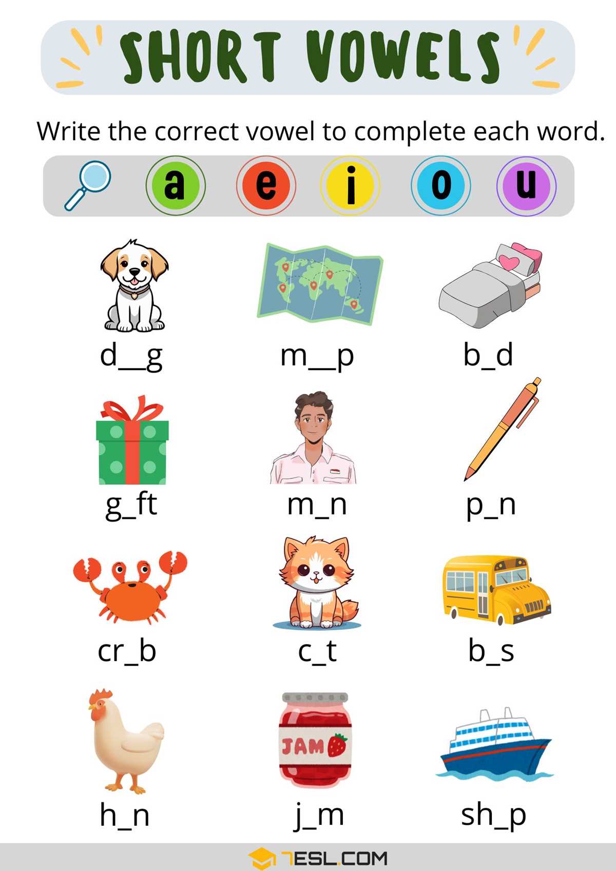 letter a phonics worksheets