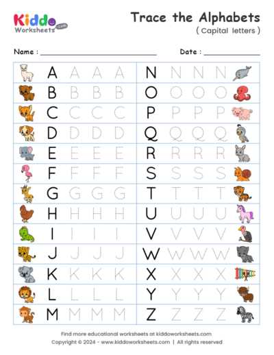 letter a preschool worksheet