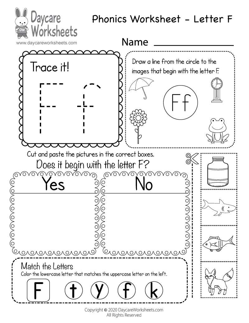 letter f preschool worksheet letter f preschool worksheet