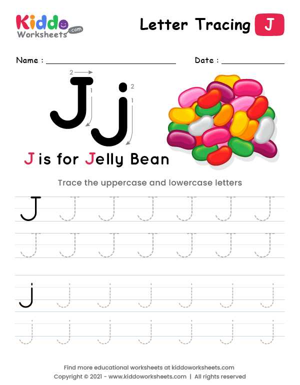 letter jj worksheets