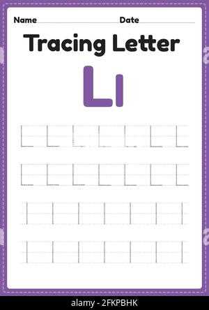 letter l preschool worksheets