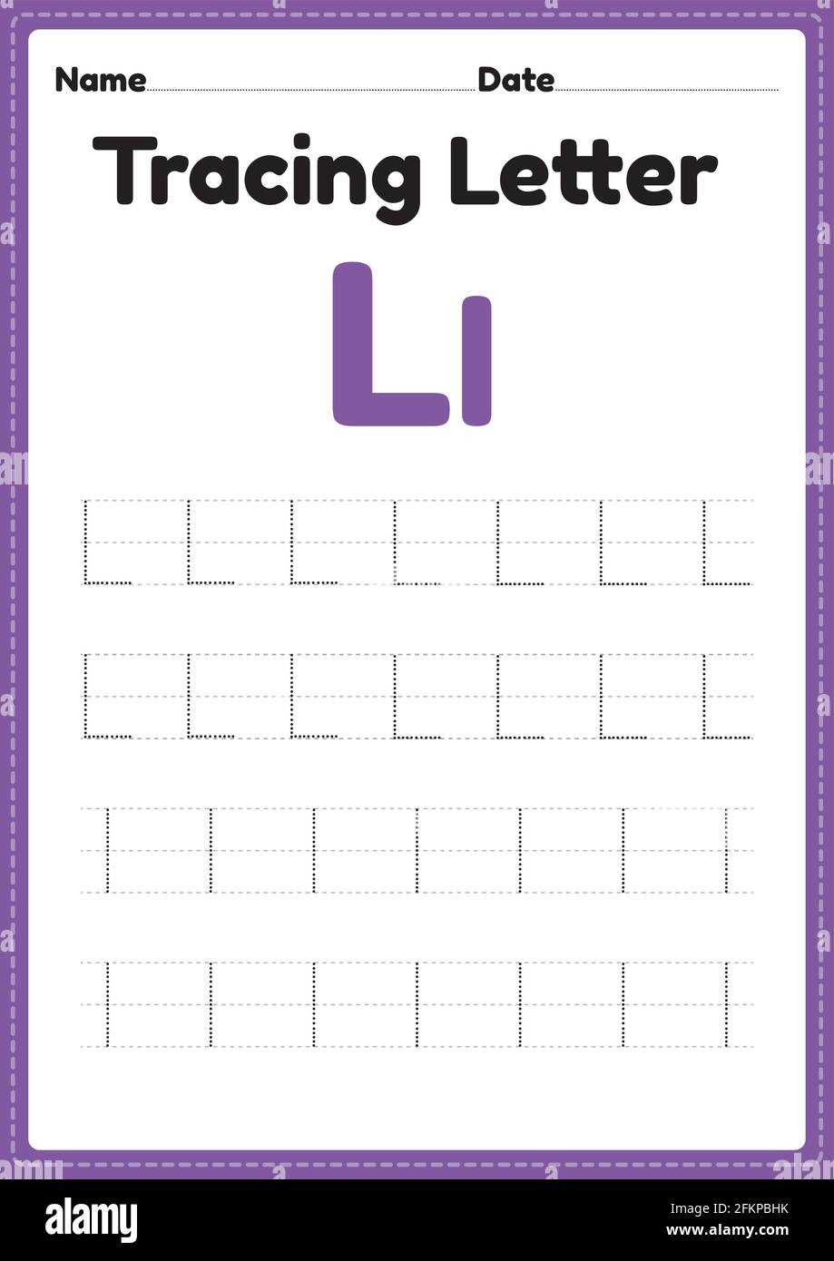 letter l worksheets for preschoolers