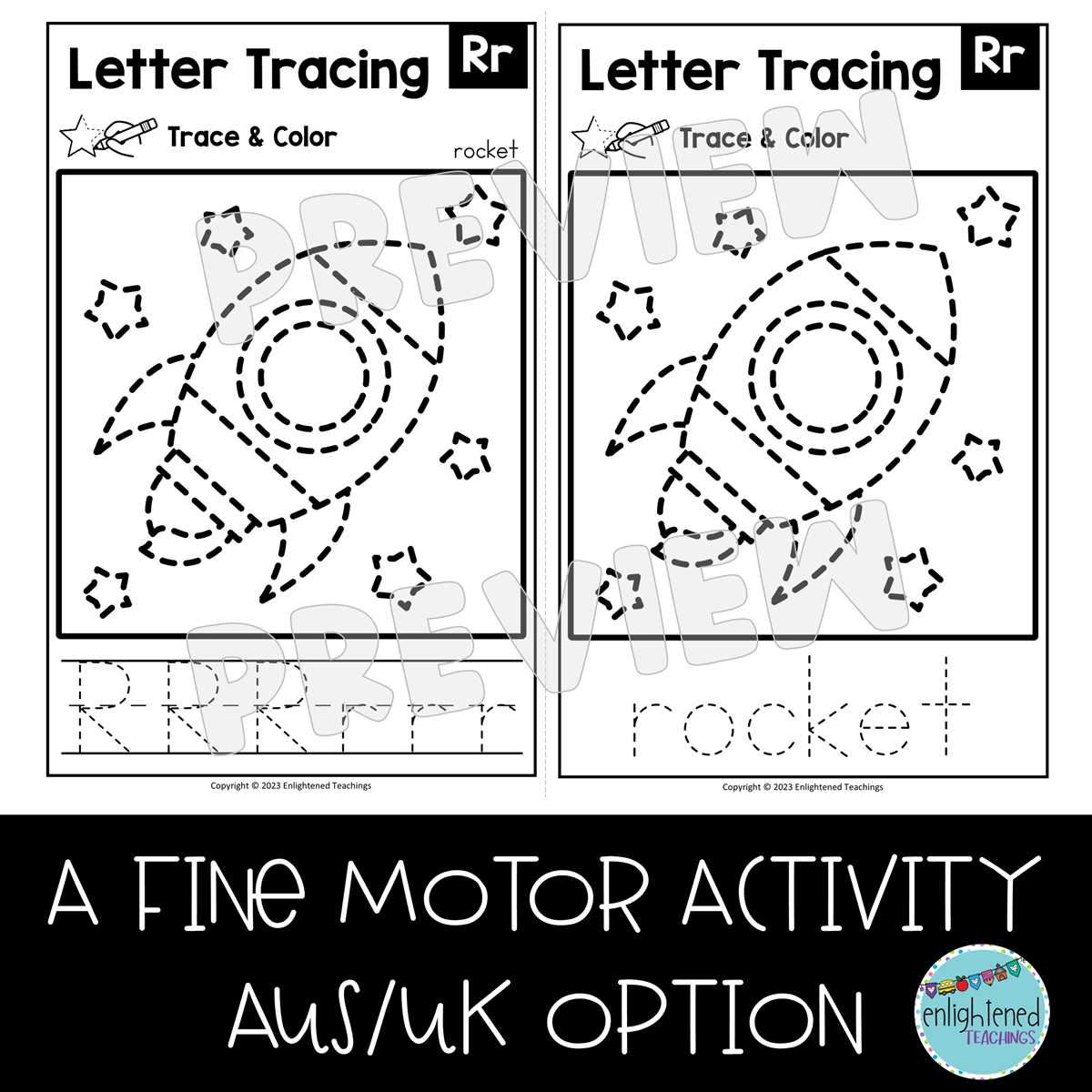 letter r traceable worksheets