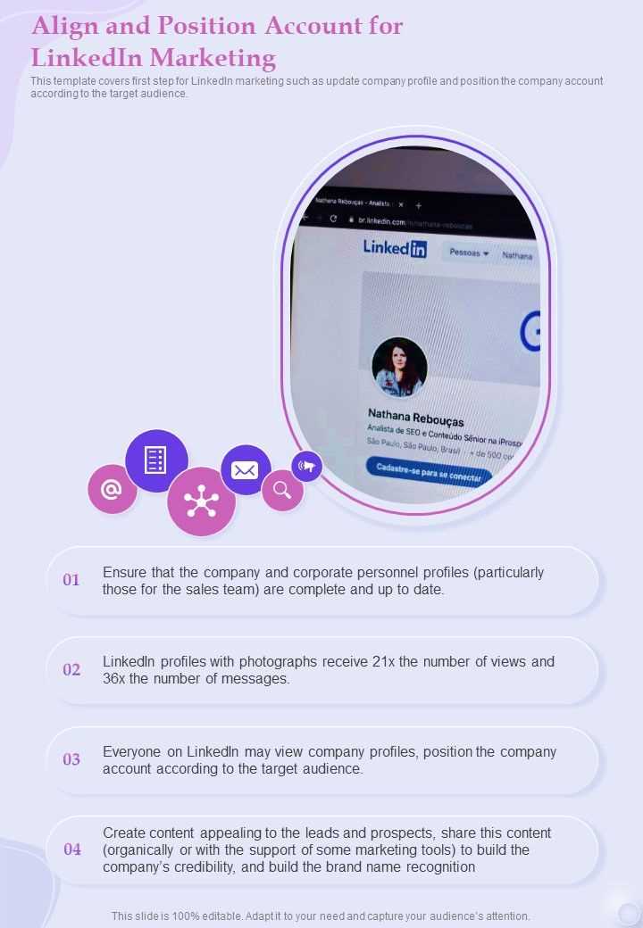 linkedin profile worksheet