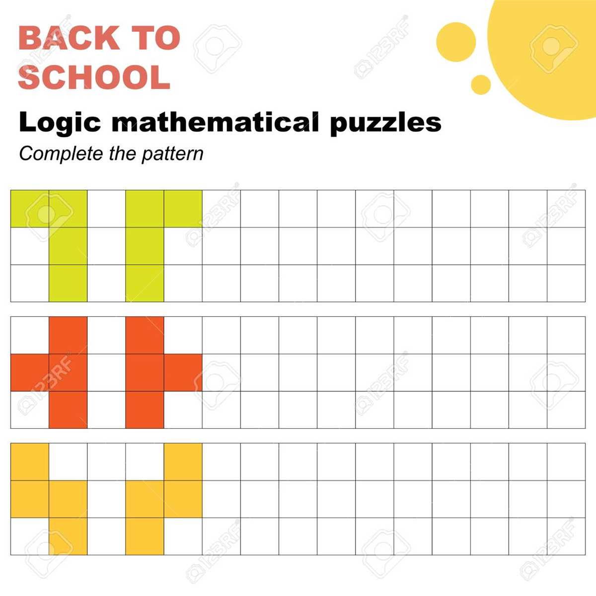 logic problems worksheets
