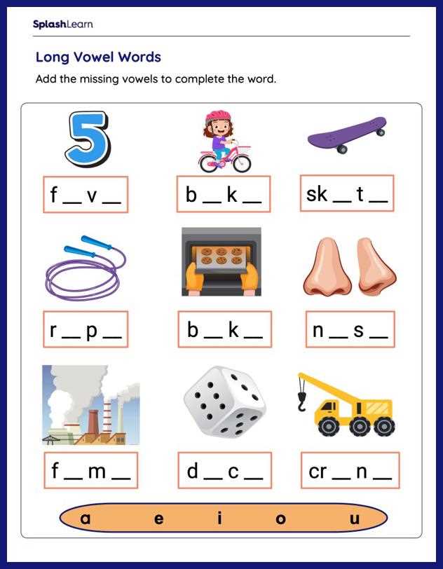 long e silent e worksheets