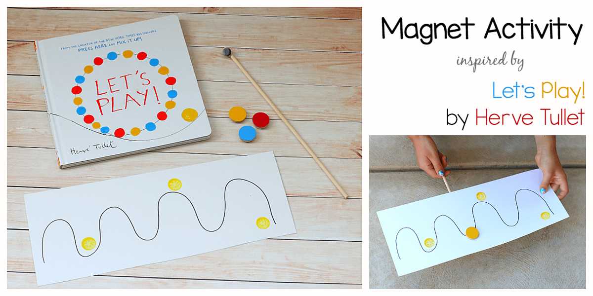 magnets kindergarten worksheet