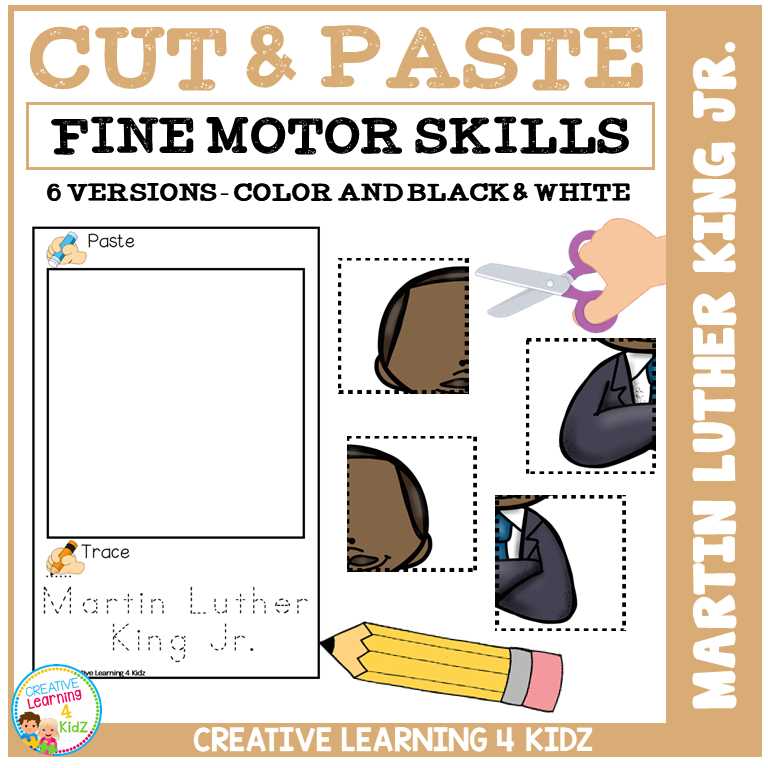martin luther king day worksheets