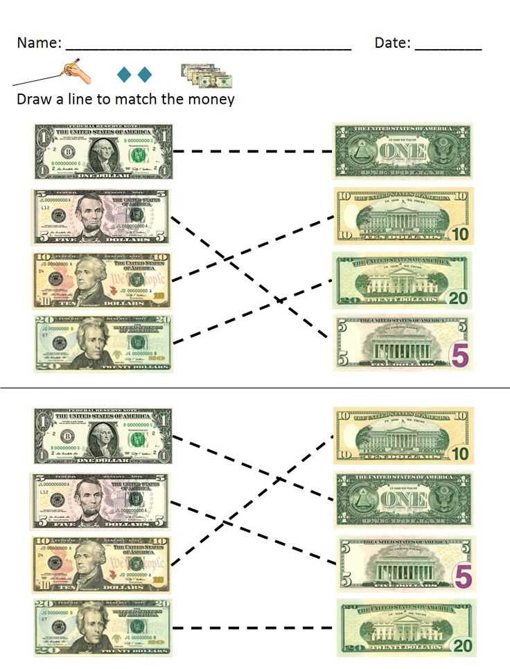 math currency worksheets