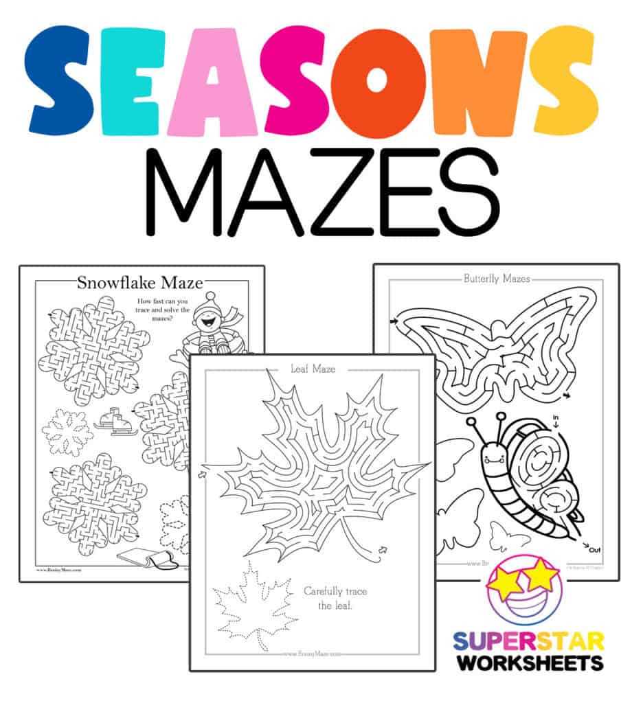 maze worksheet printable