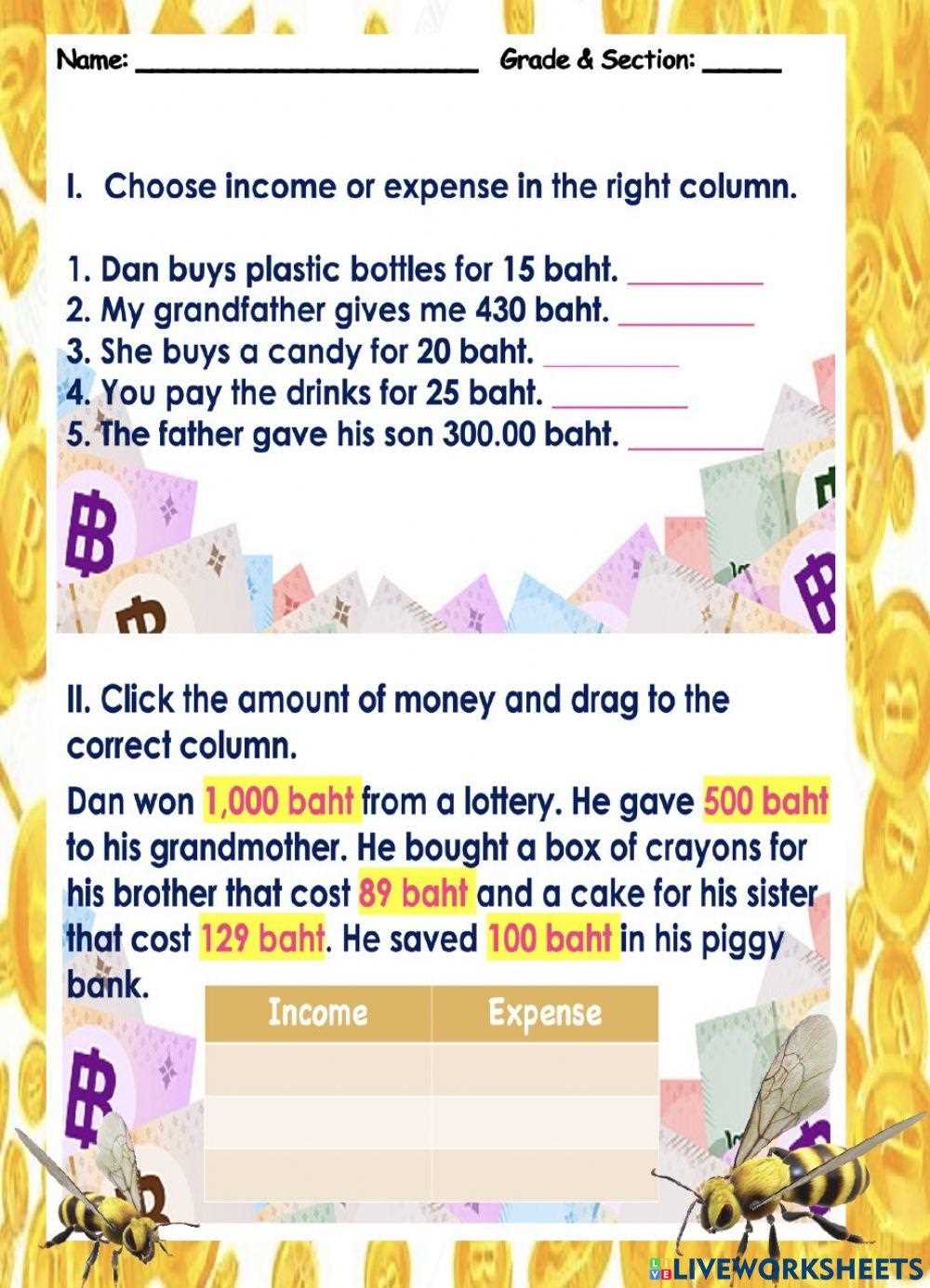 mgic income worksheet