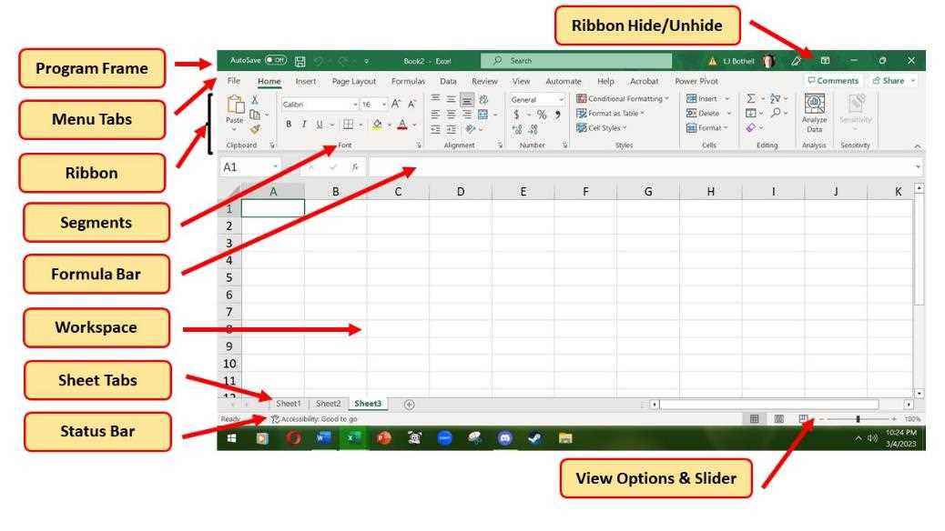 microsoft excel worksheet