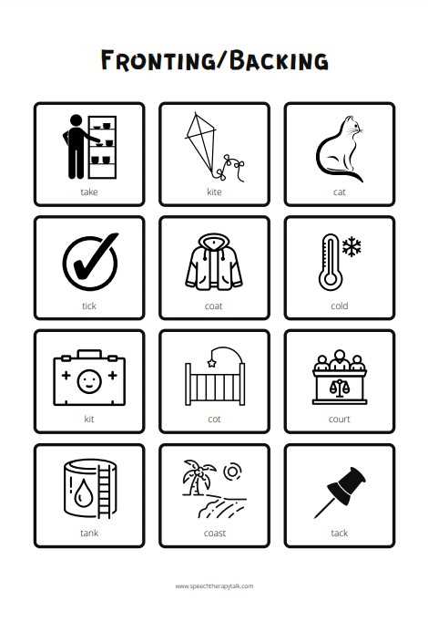 minimal pairs worksheets