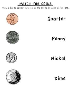 money practice worksheets