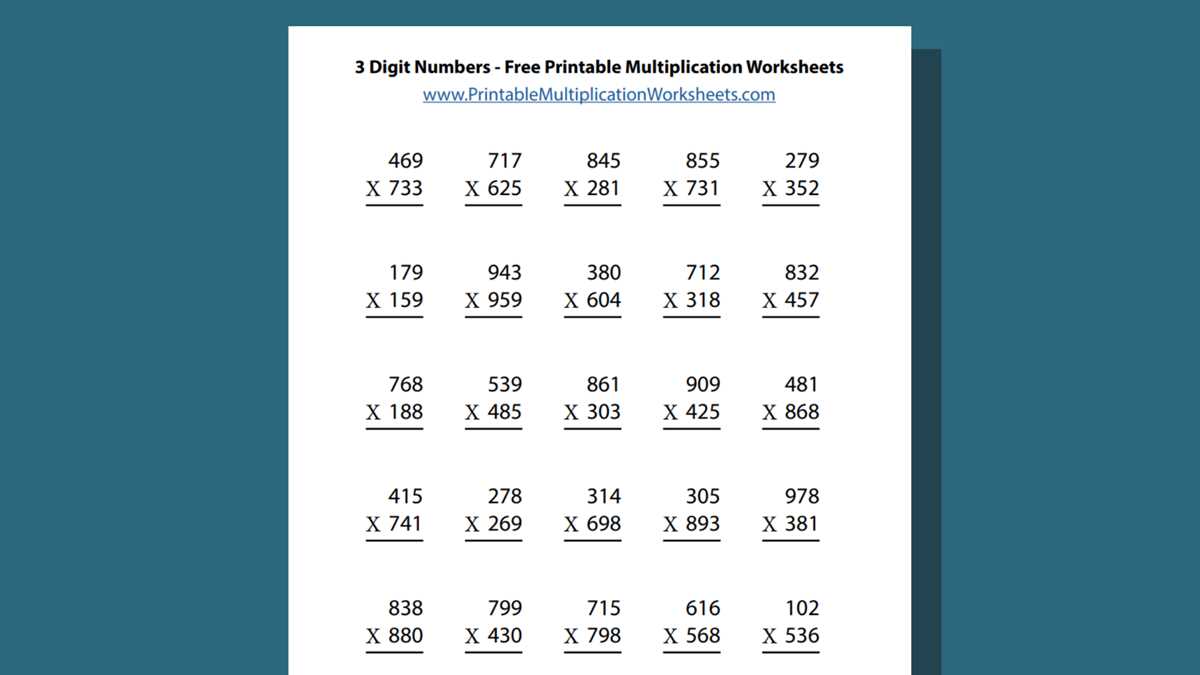 multiplication worksheets 3s