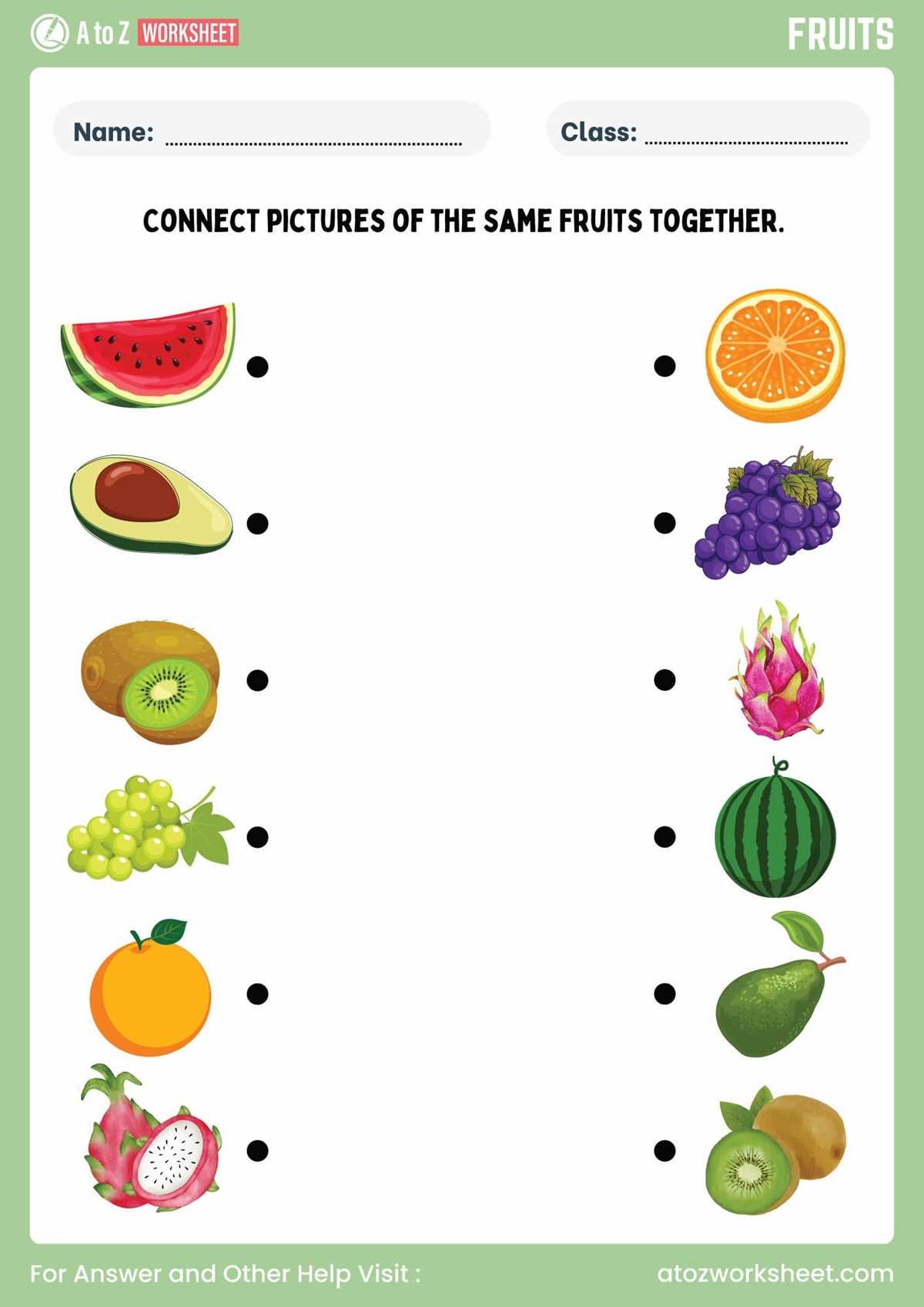 name worksheets for preschool