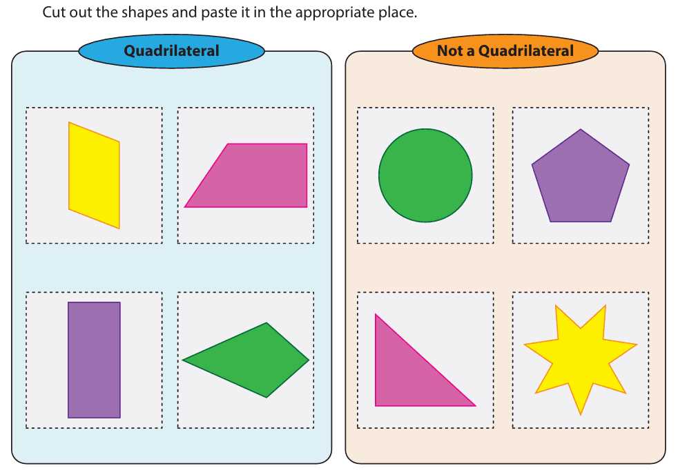 naming quadrilaterals worksheet