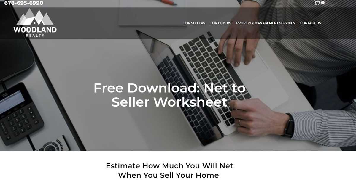 net to seller worksheet