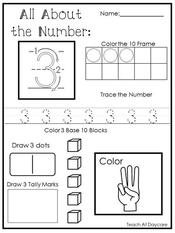 number 20 worksheets for preschool