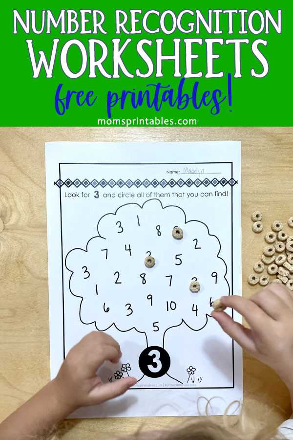number 3 worksheets for preschoolers