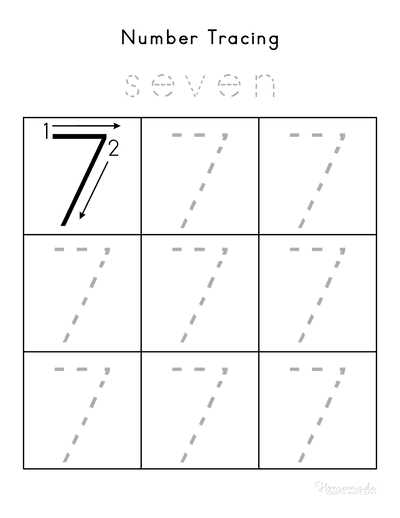 number 8 tracing worksheets