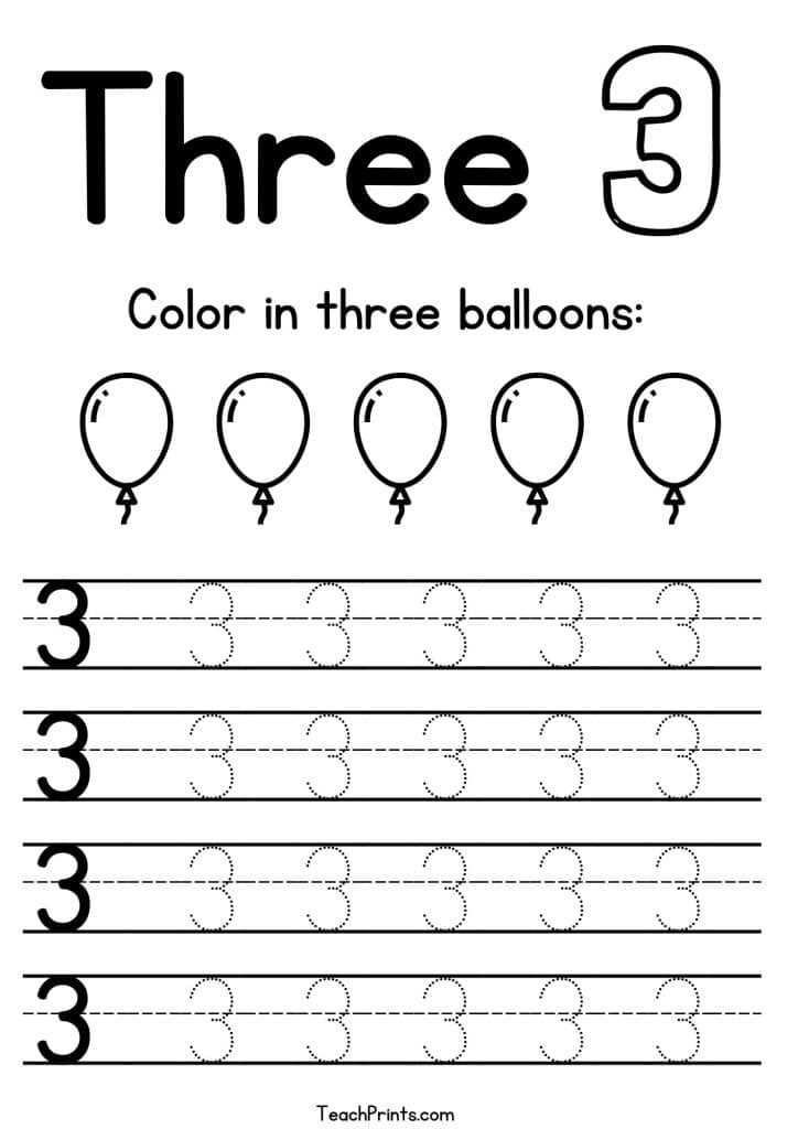 number 8 tracing worksheets