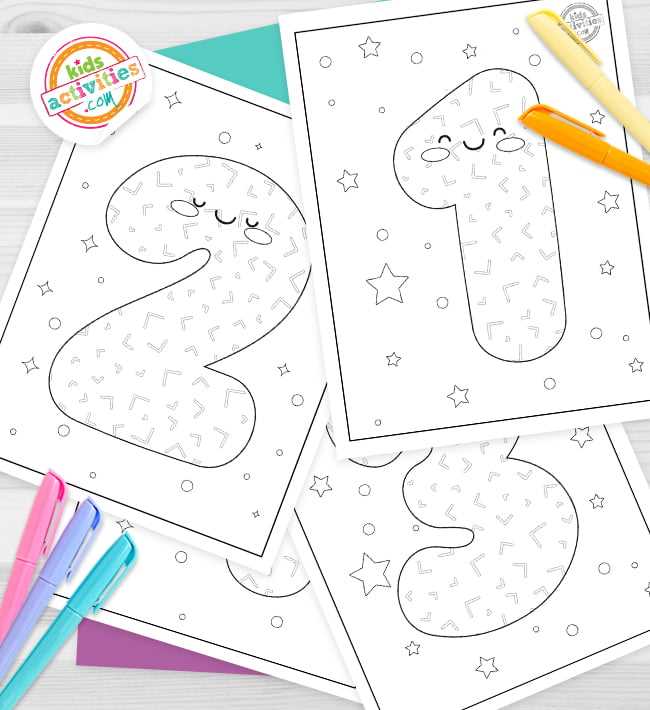 number coloring worksheets for preschoolers
