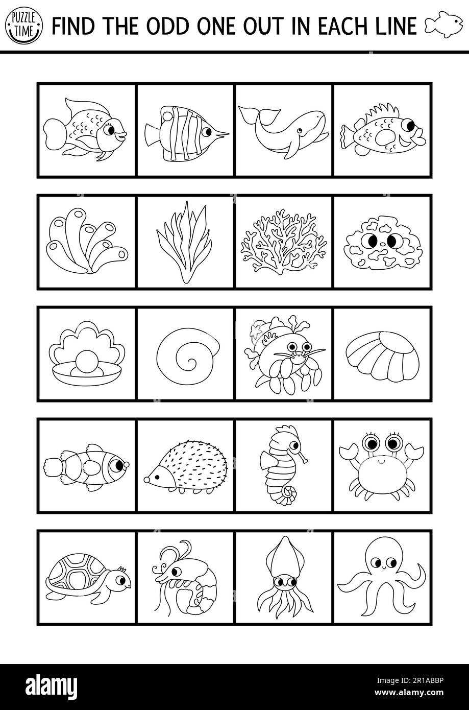 odd one out worksheets