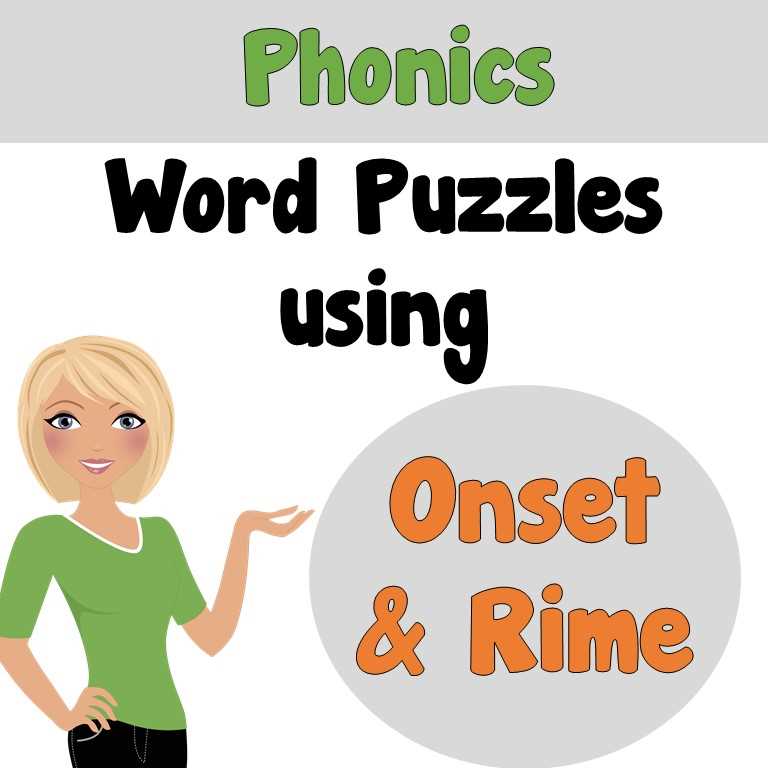 onset and rime worksheets