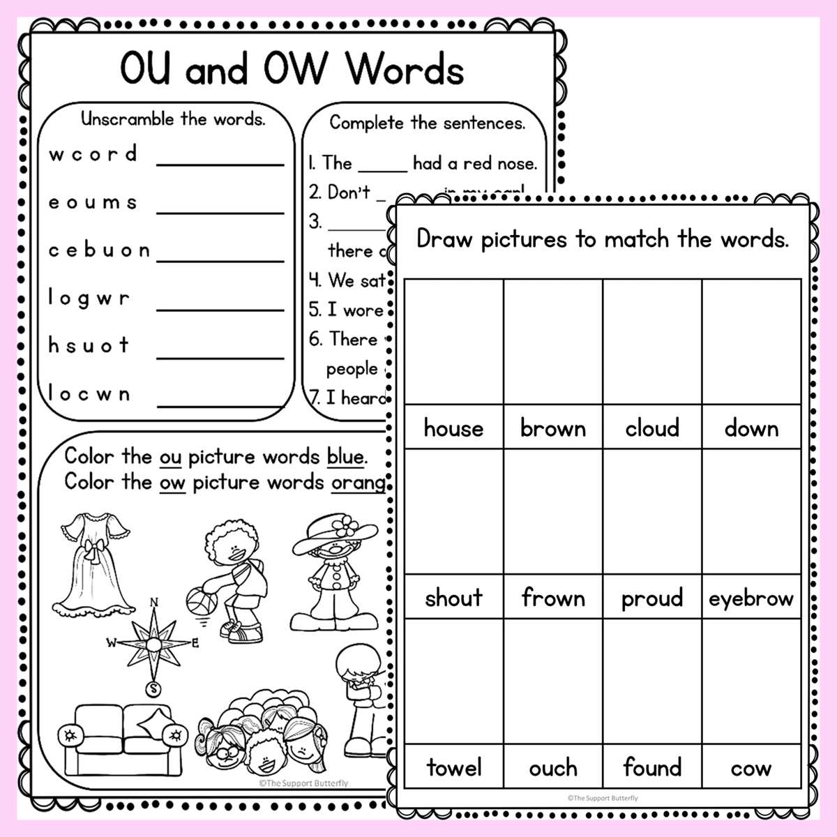 ou worksheets