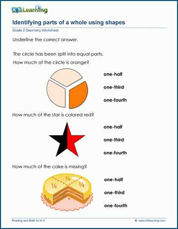 part and whole worksheets