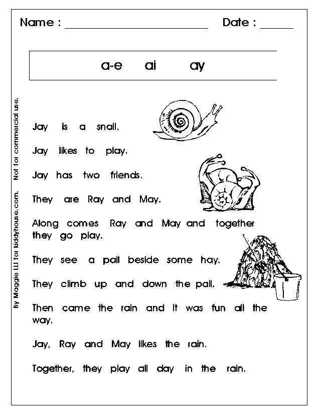 phonics worksheets grade 1
