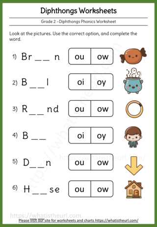 phonics worksheets grade 2
