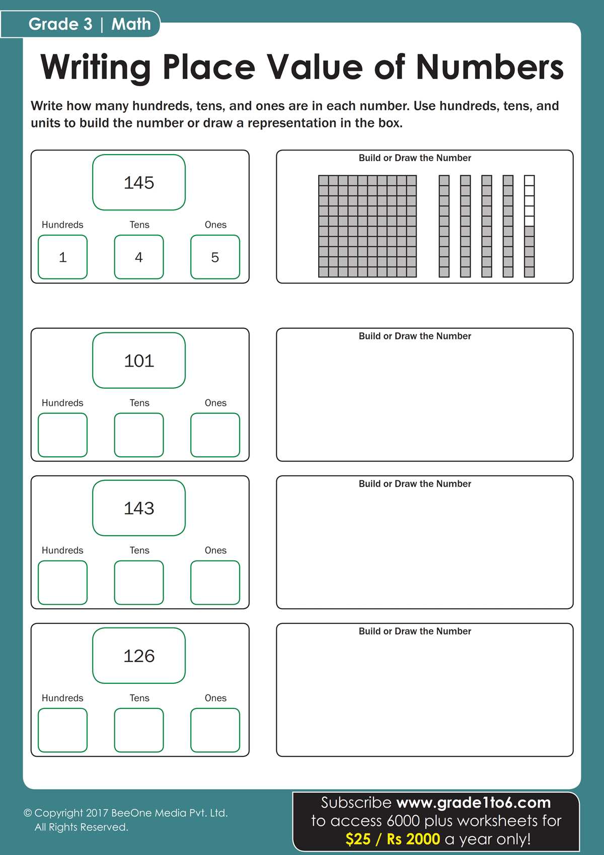 place and place value worksheets place and place value worksheets