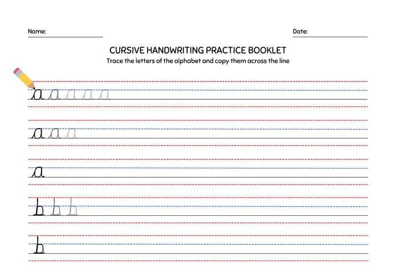 practising handwriting worksheets